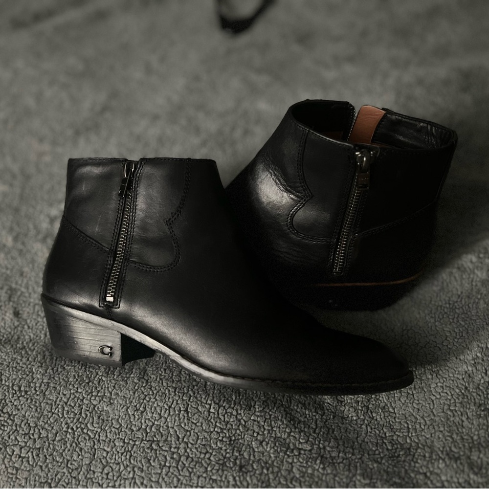 Real coach ankle boots size 8.5 - Picture 2 of 7